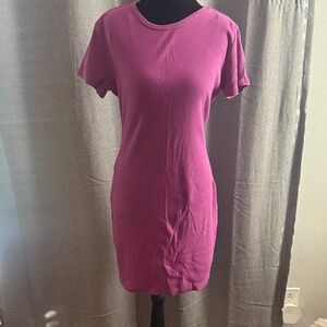 Maurices Pink Short Sleeve Dress